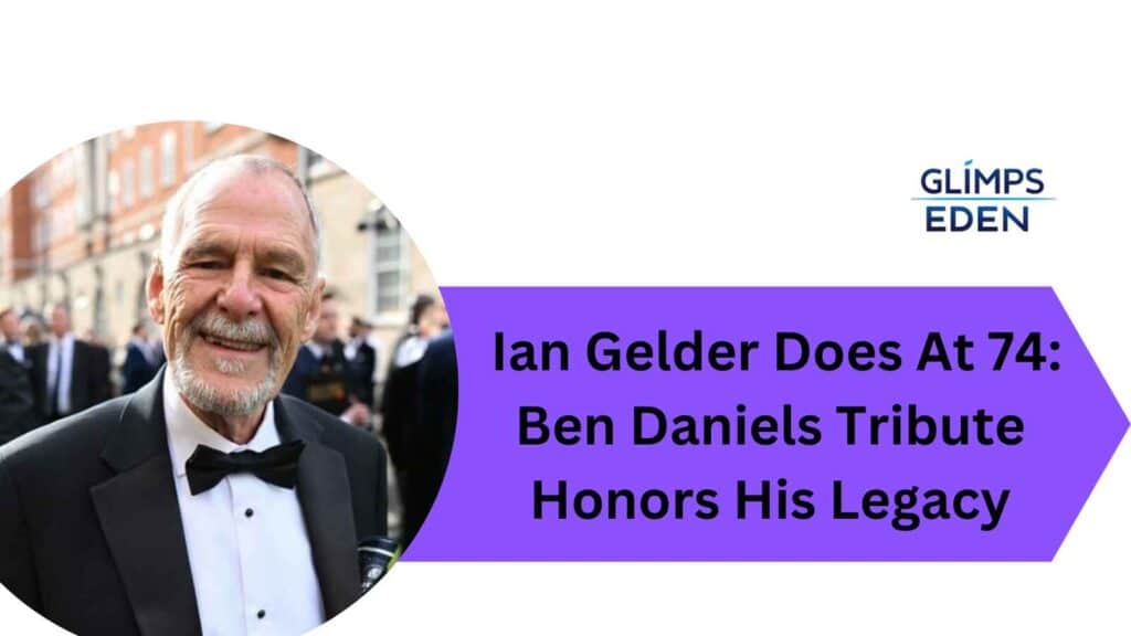 Ian Gelder dies at 74