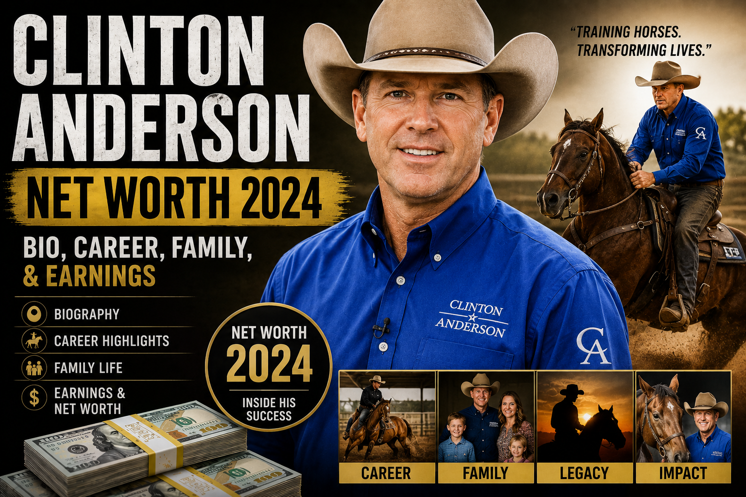 Clinton Anderson Net Worth 2024 – Bio, Career, Family, & Earnings